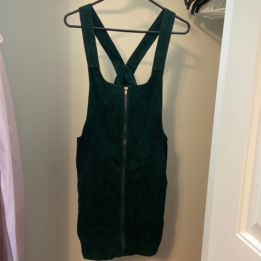 Corduroy Overall Dress
